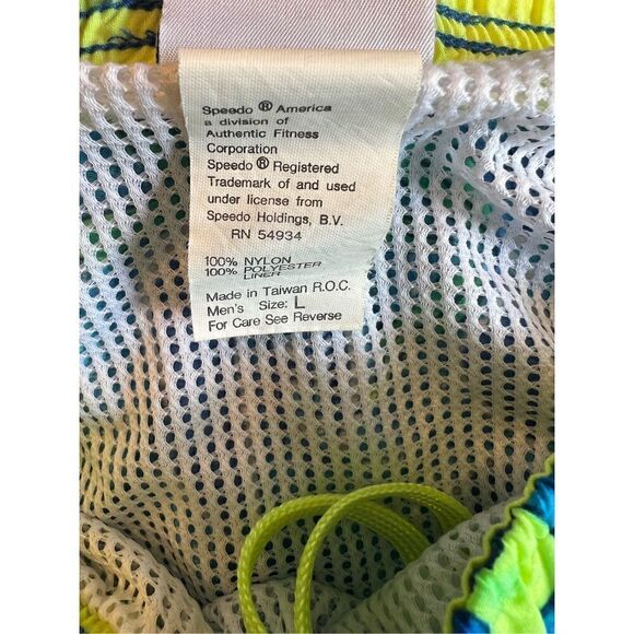 Speedo men’s swim trunk bathing suit pineapple tropical fun funky shorts large - Picture 6 of 6